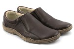 Comfortable shoes for men, wzuwane, natural leather tile - bronze - Escott